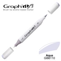 GRAPHIT Layoutmarker Brush & extra fine 6110 - Aqua