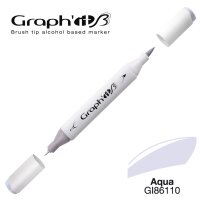 GRAPHIT Marker Brush & Extra Fine - Aqua (6110)