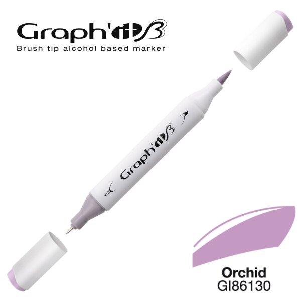 GRAPHIT Marker Brush & Extra Fine - Orchid (6130)