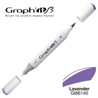 GRAPHIT Layoutmarker Brush & extra fine 6140 - Lavender