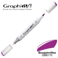 GRAPHIT Marker Brush & Extra Fine - Bougainvillea (6170)