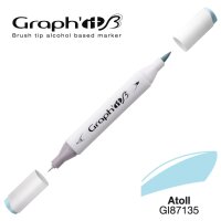 GRAPHIT Layoutmarker Brush & extra fine 7135 - Atoll