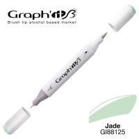 GRAPHIT Layoutmarker Brush & extra fine 8125 - Jade