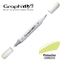 GRAPHIT Layoutmarker Brush & extra fine 8220 - Pistachio