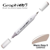 GRAPHIT Layoutmarker Brush & extra fine 9405 - Warm...