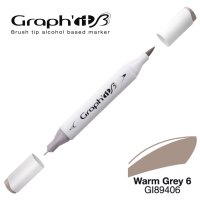 GRAPHIT Marker Brush & Extra Fine - Warm Grey 6 (9406)