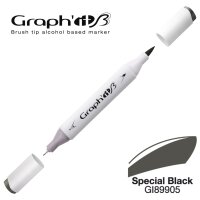 GRAPHIT Marker Brush & Extra Fine - Special Black (9905)
