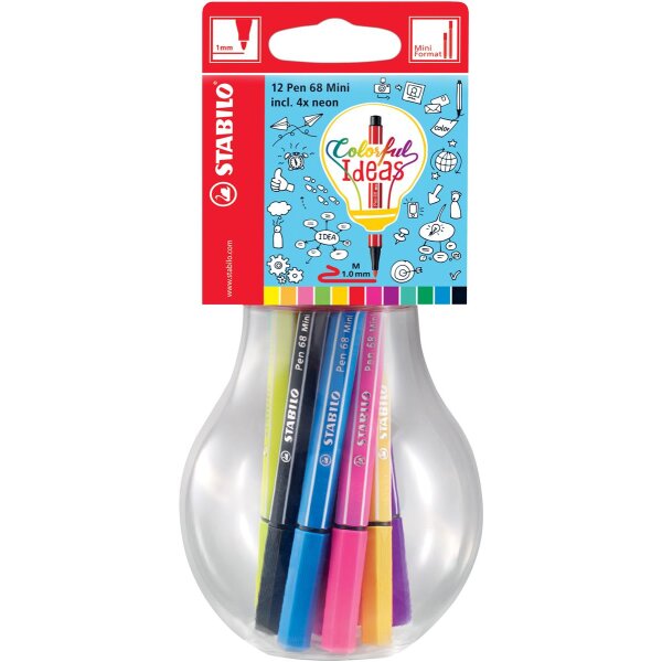 STABILO Pen 68 Mini Colorful Ideas