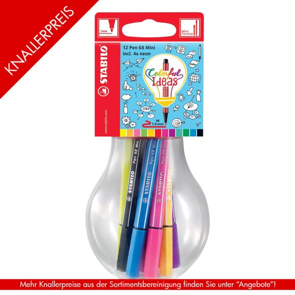 STABILO Pen 68 Mini Colorful Ideas