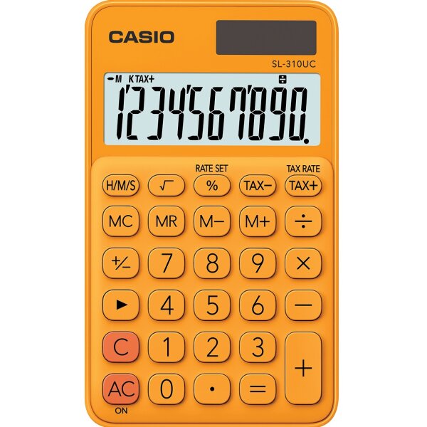 Taschenrechner SL-310UC-RG orange