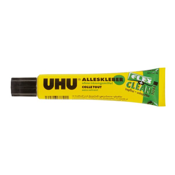 UHU Alleskleber FLEX + CLEAN, lösemittelfrei, 20g