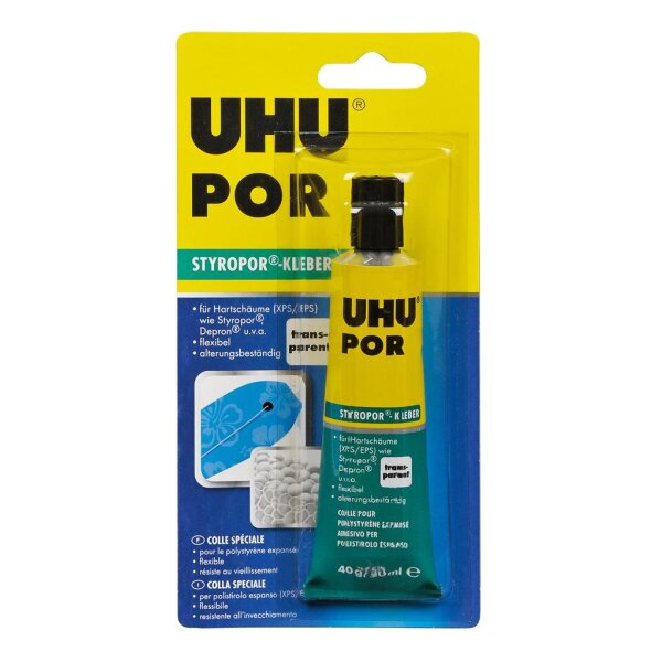 UHU Styropor-Kleber POR, 40g - Blister
