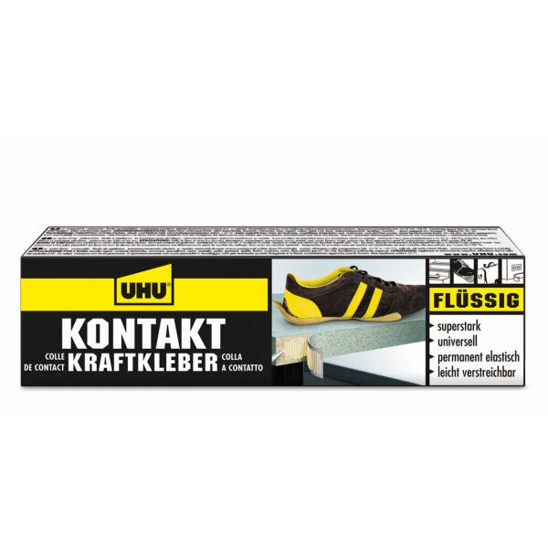 UHU Kontakt Kraftkleber, flüssig, lösemittelhaltig, 42g