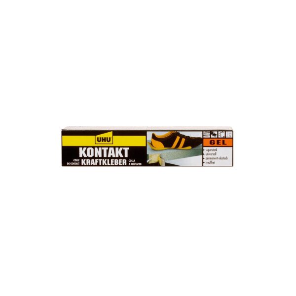 UHU Kontakt Kraftkleber, Gel, lösemittelhaltig, 120g