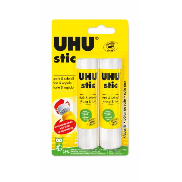 UHU Stic 2x21g - Blister