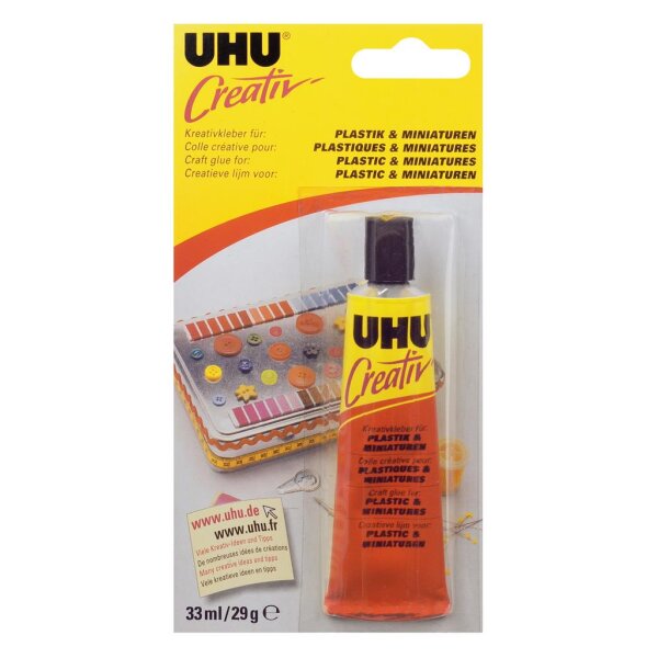 UHU Spezialkleber Creativ für Plastik & Miniaturen
