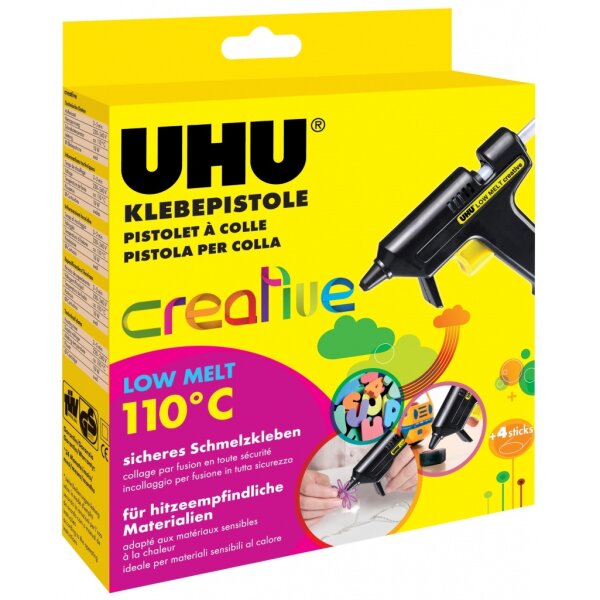 UHU Niedrigtemperatur-Klebepistole Low Melt Creative