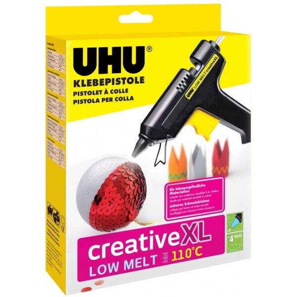 UHU Niedrigtemperatur-Klebepistole Low Melt Creative XL