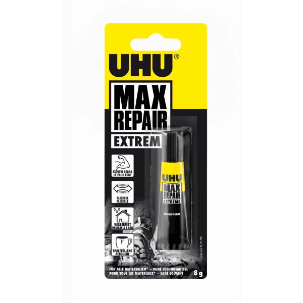 Universalkleber Max Repair Extrem, ohne Lösungsmittel, 8g Tube