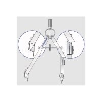 Schnellverstellzirkel Mars Comfort max. Radius Ø 350 mm