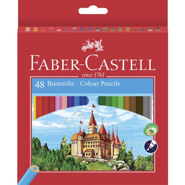 Buntstift Classic Colour - 48er Kartonetui farbig sortiert