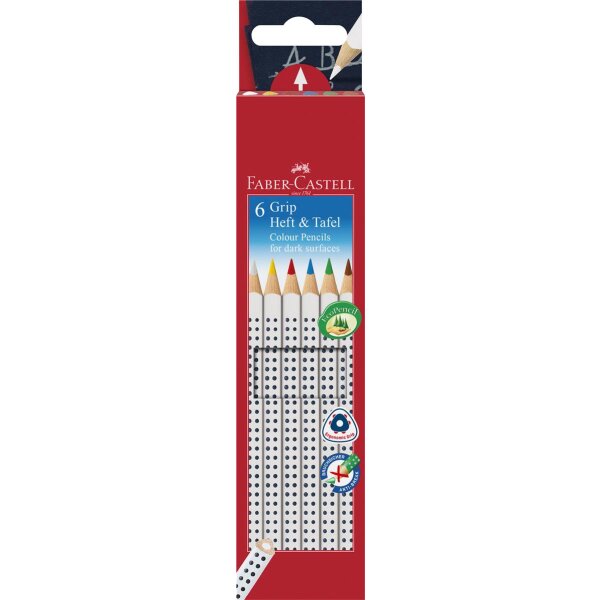Buntstift Grip Heft + Tafel 6er-Etui