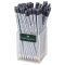 Bleistift GRIP 2001 silber - HB, 1x72 Köcher mit Radierer