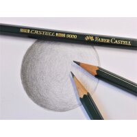 Bleistift Castell 9000 Jumbo - HB-8B, auf Blisterkarte
