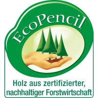 Bleistift Castell 9000 Jumbo - HB-8B, auf Blisterkarte