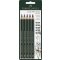 Bleistift Castell 9000 Jumbo - HB-8B, auf Blisterkarte