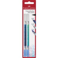 Tintenlöscher Korrektur-Spitze F, für blaue Tinte, auf Blisterkarte