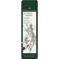 Aquarellbleistift Graphite Aquarelle - 5er Metalletui