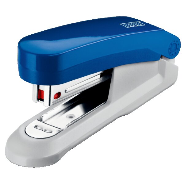 Heftgerät NOVUS E15 bis 15 Blatt, Einlegetiefe: 37mm - blau