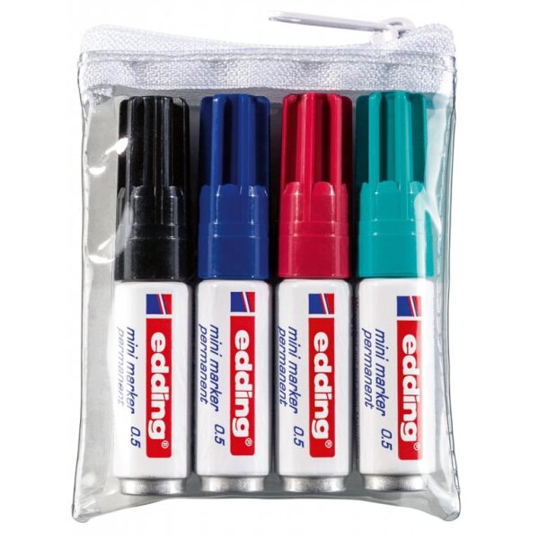 EDDING 0.5/4 S mini marker set