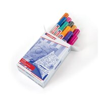 4500 CR Textilmarker Rundspitze 2-3mm - 10er Set...