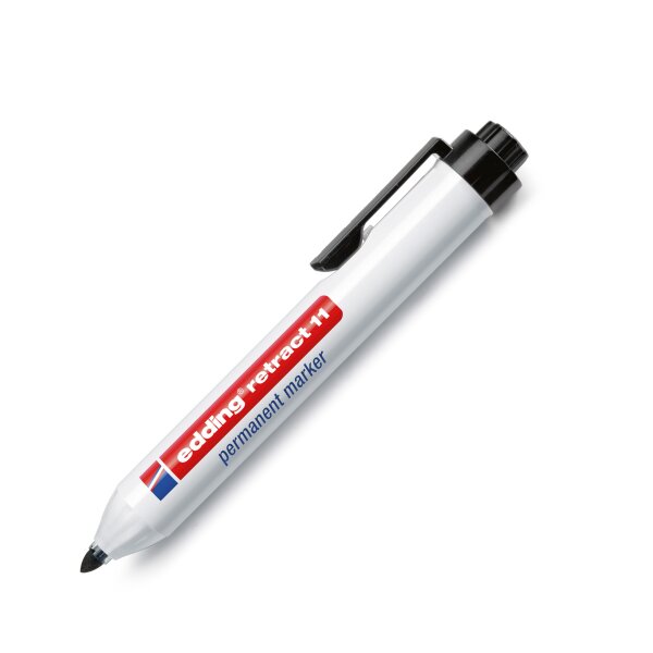 edding 11 retract Permanentmarker schwarz