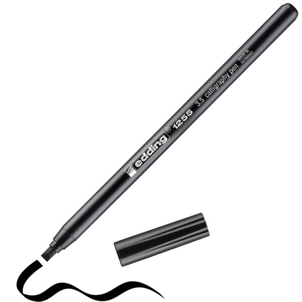 edding 1255 calligraphy pen 3.5 schwarz