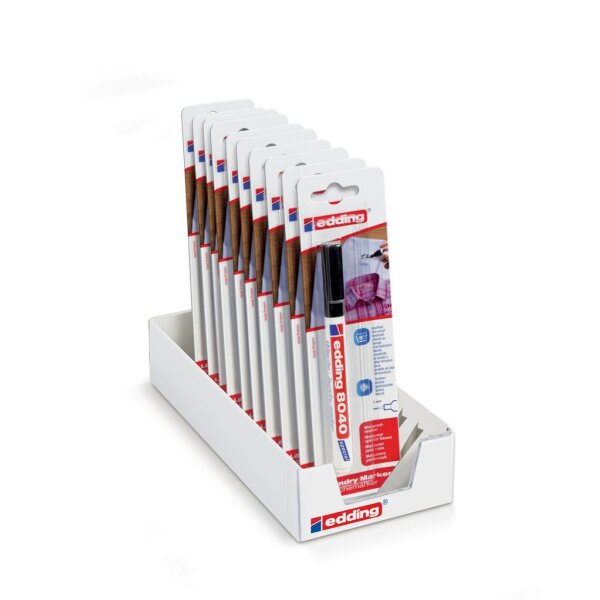 51.623 Box EDDING 8040/1 Org Wäschem. schwarz