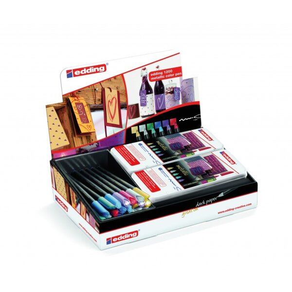 51.152 Displ.EDDING 1200 colorp.met.40+6/S