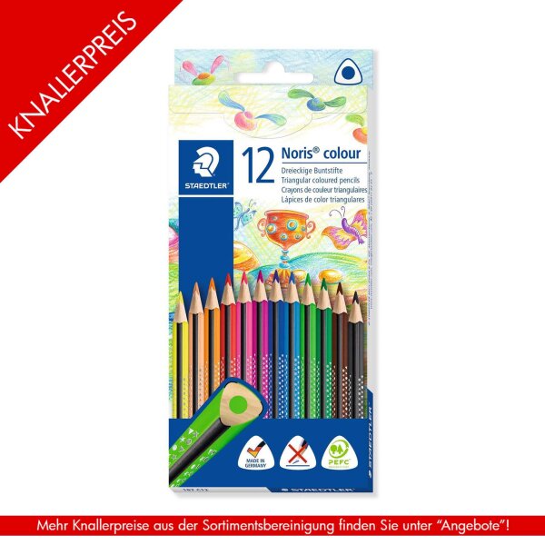 Farbstift Noris® colour Dreikant 12er Kartonetui
