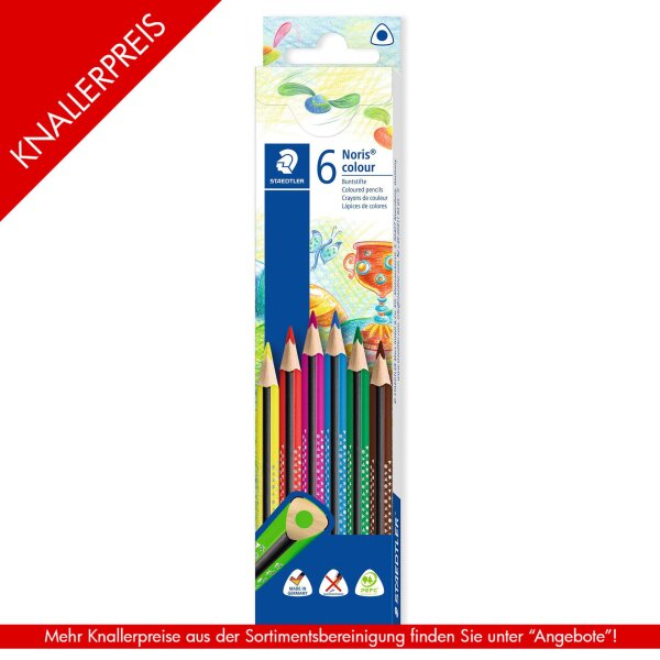 Farbstift Noris® colour Dreikant 6er Kartonetui