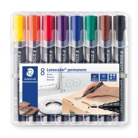 Marker Lumocolor perm 8St Box