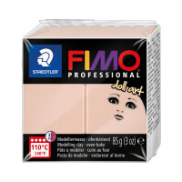 Modelliermasse FIMO Professional Doll Art, 55 x 57 x 23 mm, 85g - rosé