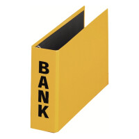 Bankordner 25x14cm Basic Colours Bubi gelb