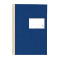 Geschäftsbuch A4 Classica 96Bl kariert blau