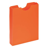 Schulheftbox A4 PP orange