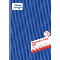 Formularbuch 1757 Kassenabrechnung A4 - SD,  2 x 40 Blatt