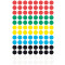 Markierungspunkte Ø 8 mm farbig sortiert, bunt