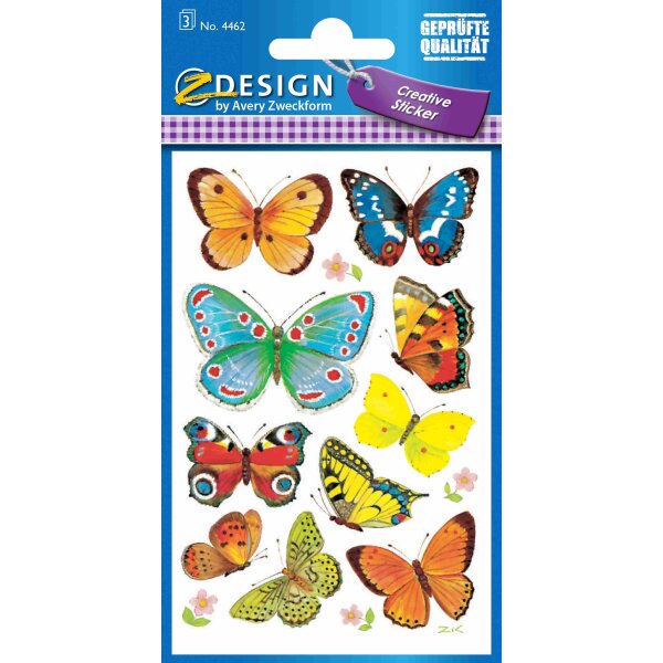Z-Design Sticker Schmetterlinge