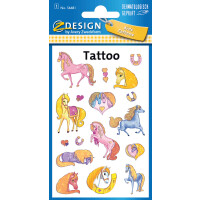 KID Tattoos Pferde beglimmert, Inhalt: 1 Bogen, Style